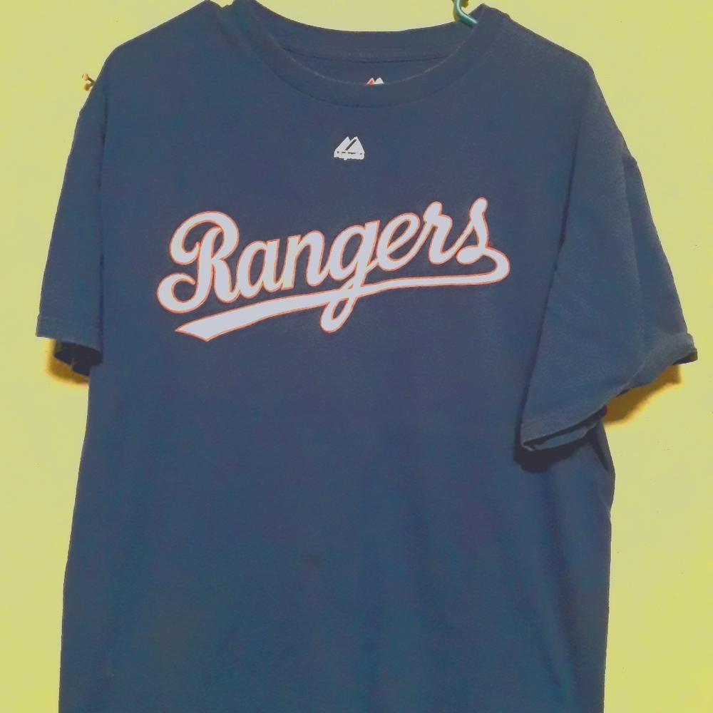 Majestic Nolan ryan player shirt